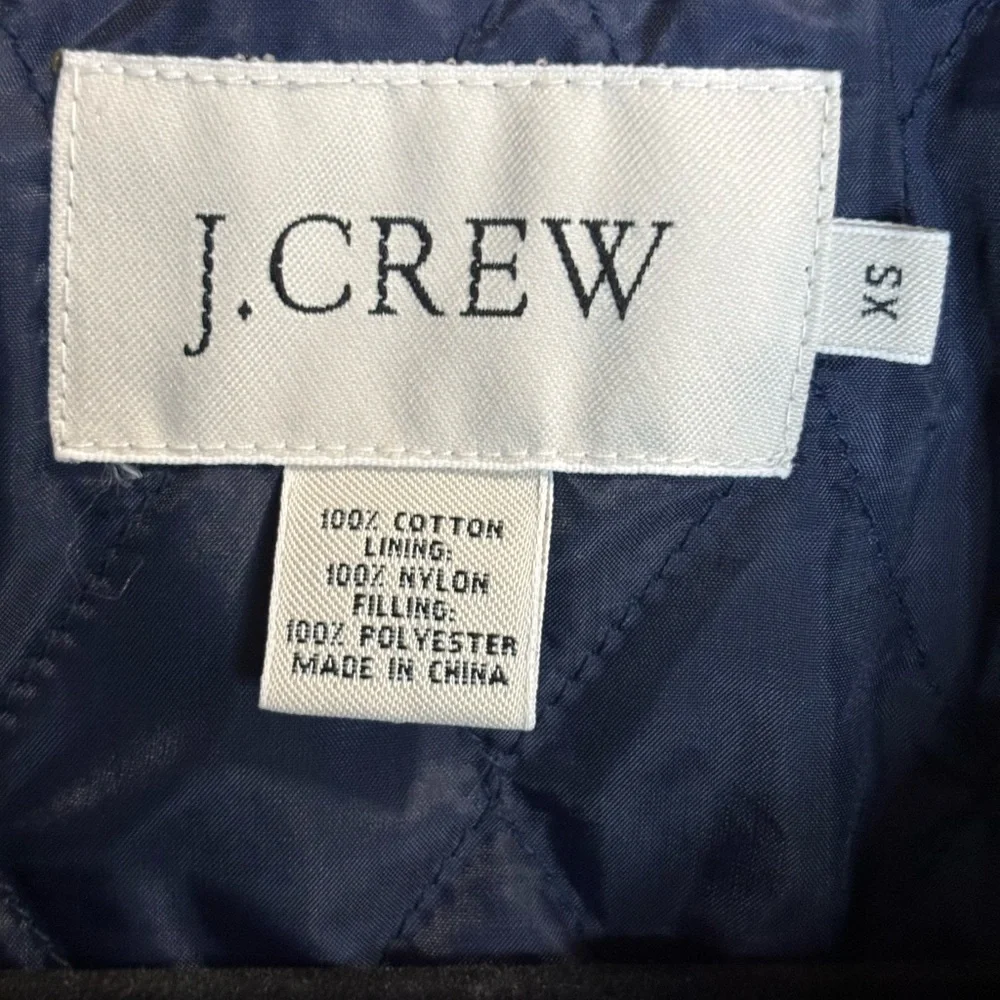 J. Crew Men's Green Military Jacket